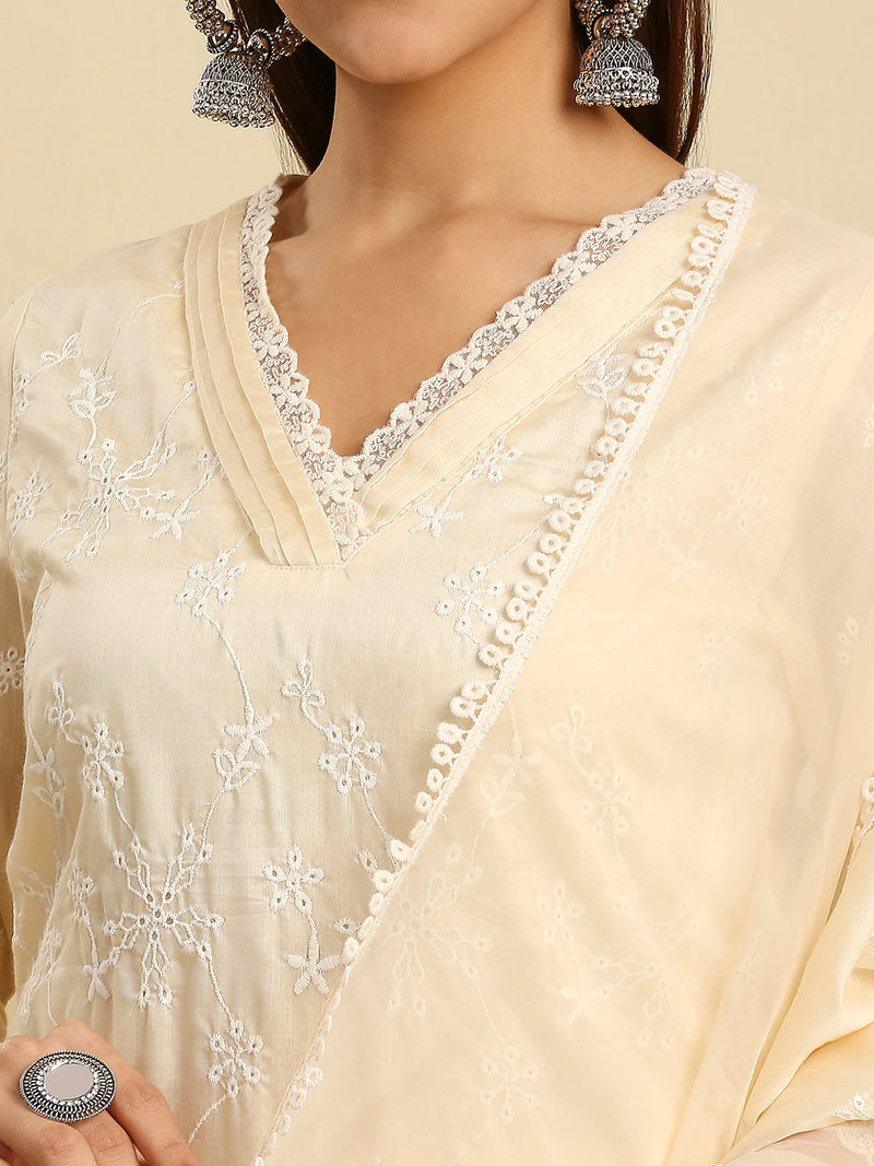 Buy Title 9 Inaya Fancy Silk Kurti Pant With Dupatta Collection